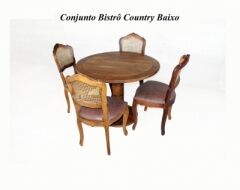 Conjunto Bistrô Baixo Country