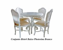 Conjunto Bistrô Baixo Photosina Branco