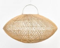 Pendente Rattan Disco 