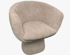 Poltrona Platner Soft Tecido Boucle