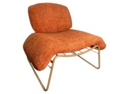 Poltrona Versátil Boucle Terra Cota